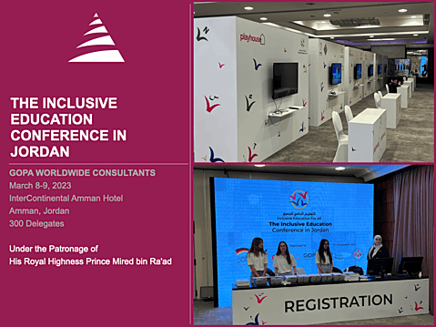 The inclusive Education Conference in Jordan